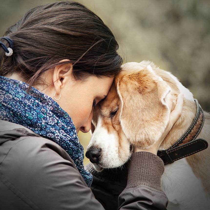 Woman-+-dog