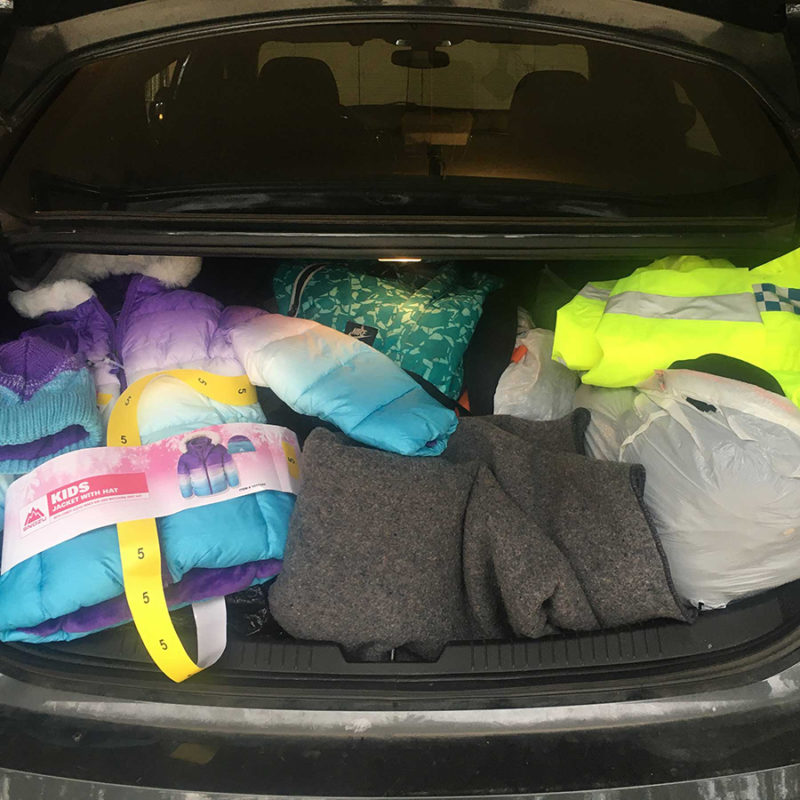 trunk of clothing